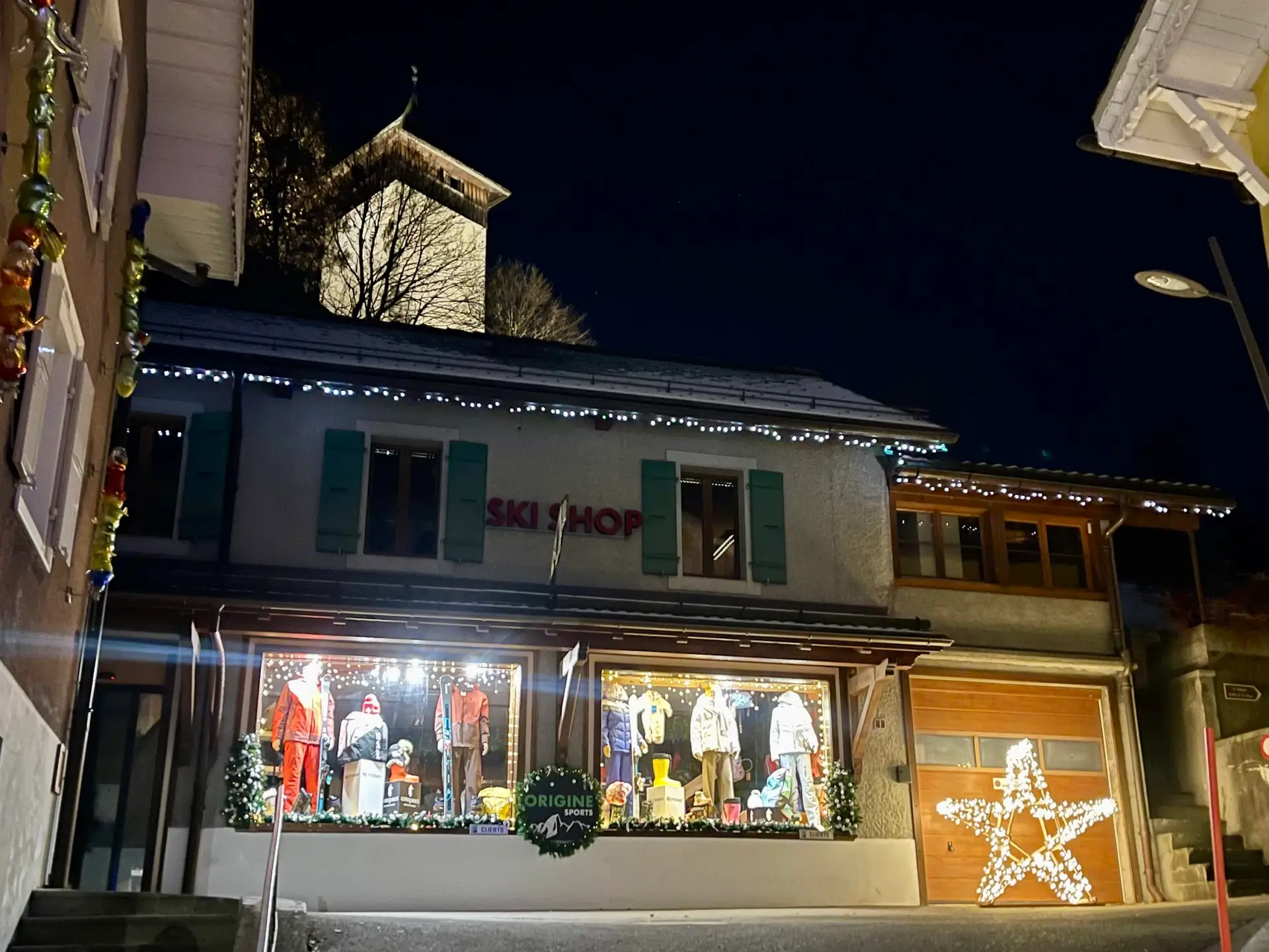 Ski shop